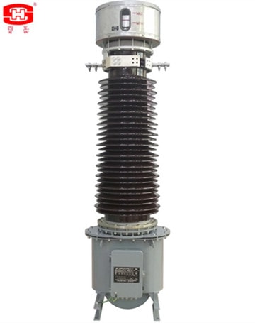 The display of the small electrical transformer